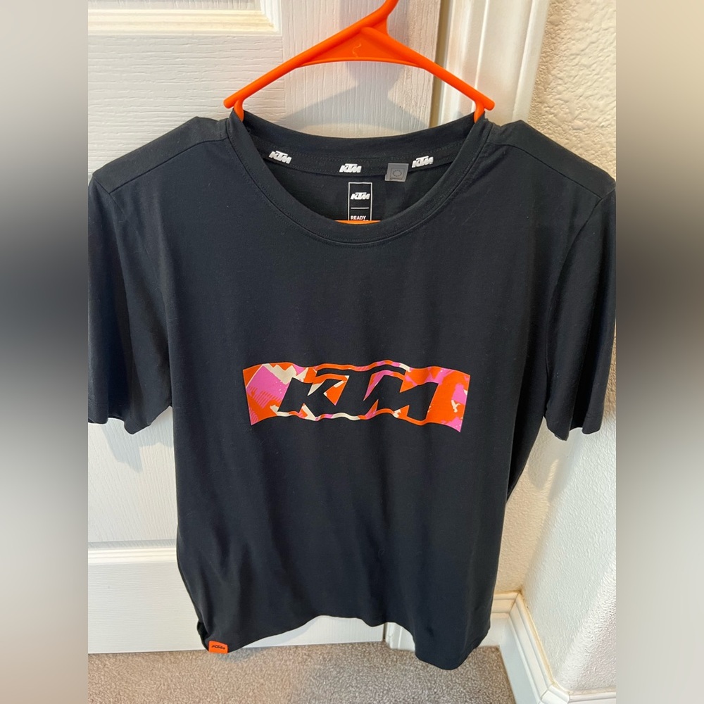 KTM Women's Black Short Sleeve Tee